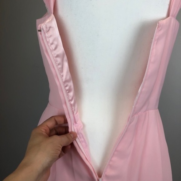 💥Host Pick💥Bridesmaid Dress With Cascading Ruffles .Sz 6 - Picture 15 of 15